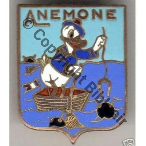 ANEMONE DRAGUEUR ANEMONE D11 1944.60  A.AUGIS LYON  Sc.entame